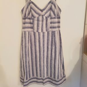 Urban Outfitters Kimchi Blue Linen Blend Dress